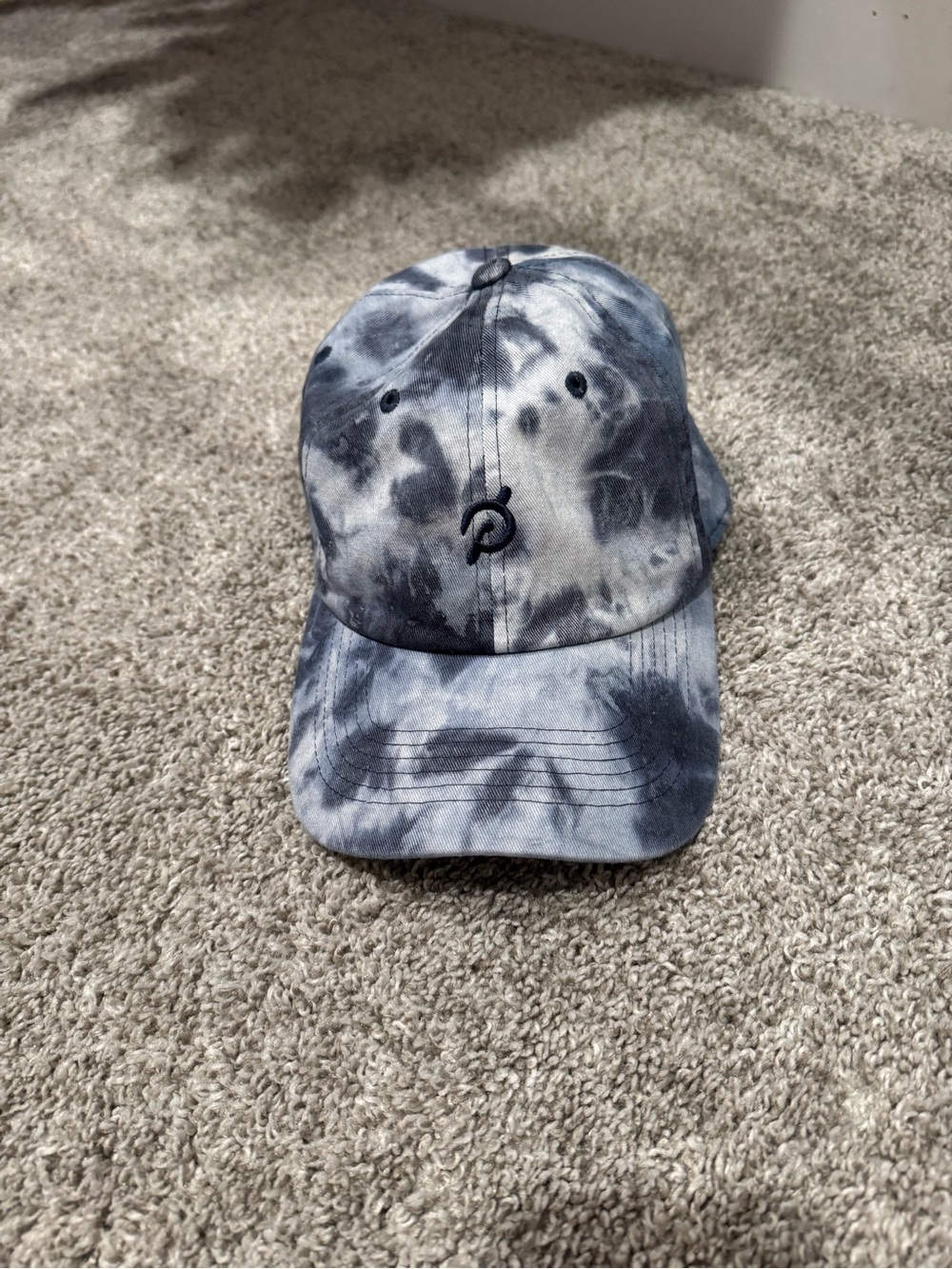 Peloton Blue Tie-Dye Hat